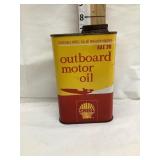 Shell Outboard Motor Oil 1 Qt. Can