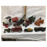 (8) Modern/Reproduction Cast Iron Toys