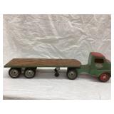 Vintage Toy Semi & Trailer "Custom" 22 1/2"L