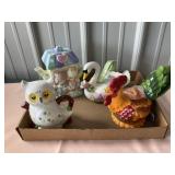 4- Decorative Tea Pots