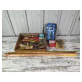 Miscellaneous Lot with Yard Sticks