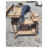 Old table saw and jointer