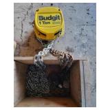 Budgit 1 ton chain hoist