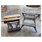 2 Workmate Foldable Work Benches