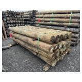 (24) 7x8 Treated Fence Posts