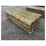 (36) 4x8 Treated Fence Posts