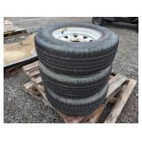 3-ST225/75R15 Tires and Rims