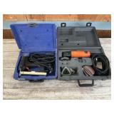 Electric Stapler And Sander With Cases