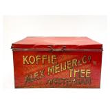 Van Ysendykï¿½s Coffee and Tea Tin Box