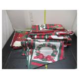 assorted holiday linens