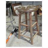 Wooden stool