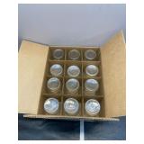 16 ounce wide mouth canning jars, 1 dozen