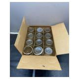 Ball wide mouth canning jars, 1 dozen