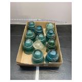 Glass electrical insulators