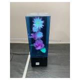 Fiber optic flower with box