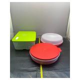 Plastic kitchen containers