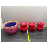 Plastic kitchen containers