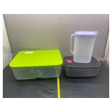 Plastic kitchen containers