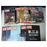 ASSORTED VINTAGE LIFE MAGAZINES FROM THE 1960s