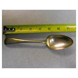 ANTIQUE COIN SILVER SPOON - PLEASE READ