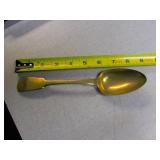 ANTIQUE COIN SILVER SPOON - PLEASE READ