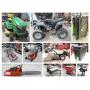 (1644) Lawn Tractors, Farming Equip. & Household