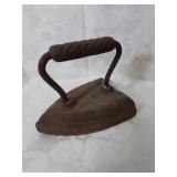 Antique cast iron sad iron