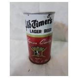 Old timers logger beer can unopened empty