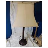 Modern table lamp with shade twenty nine inches