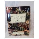 Seasonal wreath coffee table book