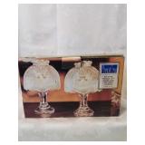 Set of 2 parisian candle lamps