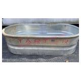 Tarter 40-gallon galvanized stock tank USA - nice