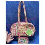 New 2pcs Vera Bradley bag & ID (Capri Melon)w/tags