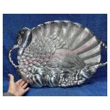 Lrg Lenox Metal Serveware Turkey Platter ($100)