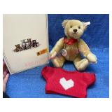 Steiff Germany Mohair Bear - 10.5in tall w/ box