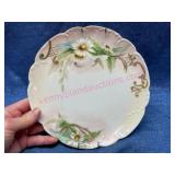 Vtg Hand Painted Plate by M & Co.