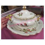 rosenthal selb germany tureen & round platter