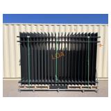 UNUSED (20)pcs Galvanized Steel 10FTx7FT Fencing-A