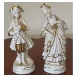 Pair of Porcelain Victorian Figures