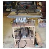 Table Saw with Planer