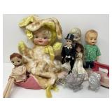 Collection of Dolls and Toys