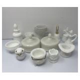 Milk Glass Collection A