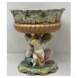 Alcobaca Portugal Cherub Centerpiece Bowl