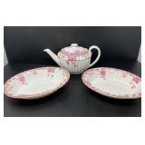 Spode ï¿½Irene" Teapot and Serving Bowls