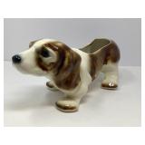 USA Pottery Dog Planter