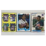 BRAVES ROOKIE STARS CHIPPER/JUSTICE/GANT