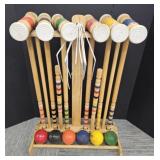 Vintage Croquet Set