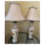 Pair of Porcelain Lamps