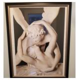 Framed Print Greek Statues