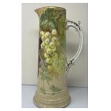 Limoges Tall Porcelain Pitcher